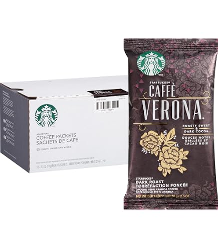 Amazon.com : Starbucks® Caffe Verona Ground Coffee, 2.5 Oz., Box